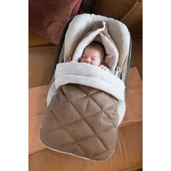 Rock Voetenzak Autostoel - Oker -Kinder Plez Verkoopwinkel baby s only rock voetenzak autostoel oker 2