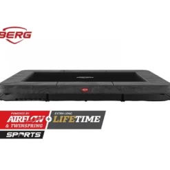 Berg Ultim Champion Inground 330 Trampoline - Grijs