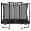 Berg Ultim Favorit Regular 280 Trampoline + Safety Net Comfort - Black -Kinder Plez Verkoopwinkel berg ultim favorit regular 280 trampoline safety net comfort black