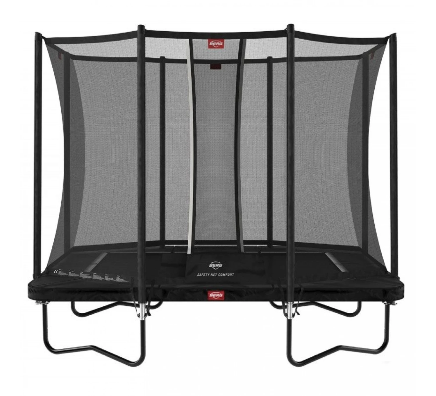 Berg Ultim Favorit Regular 280 Trampoline + Safety Net Comfort - Black 3 Berg Ultim Favorit Regular 280 Trampoline + Safety Net Comfort - Black