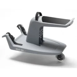 Kid-Sit Meerijdplankje Stone Grey - Black