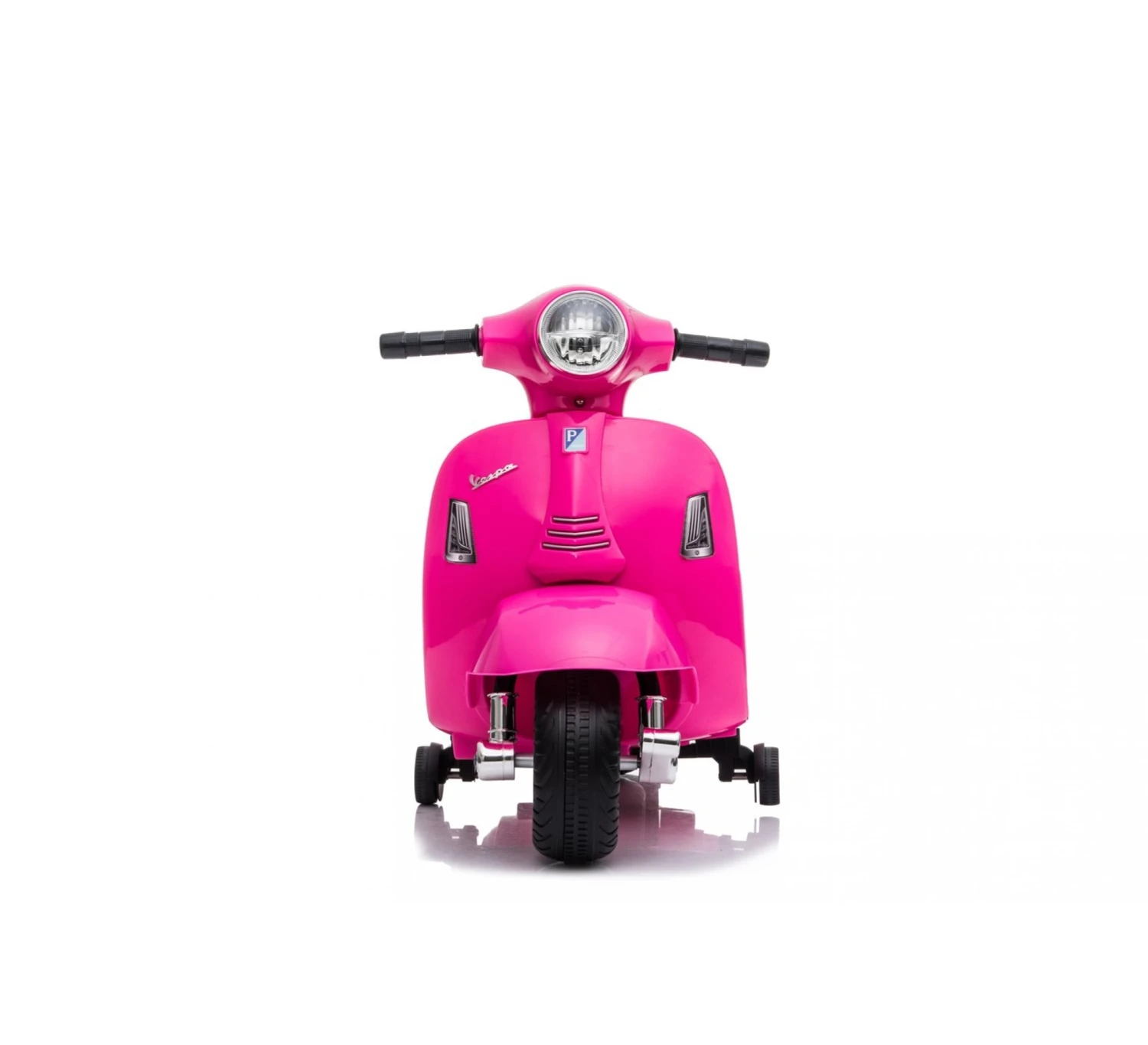 Loopauto Vespa Scooter Elektrisch - Roze 4 Loopauto Vespa Scooter Elektrisch - Roze - Image 2