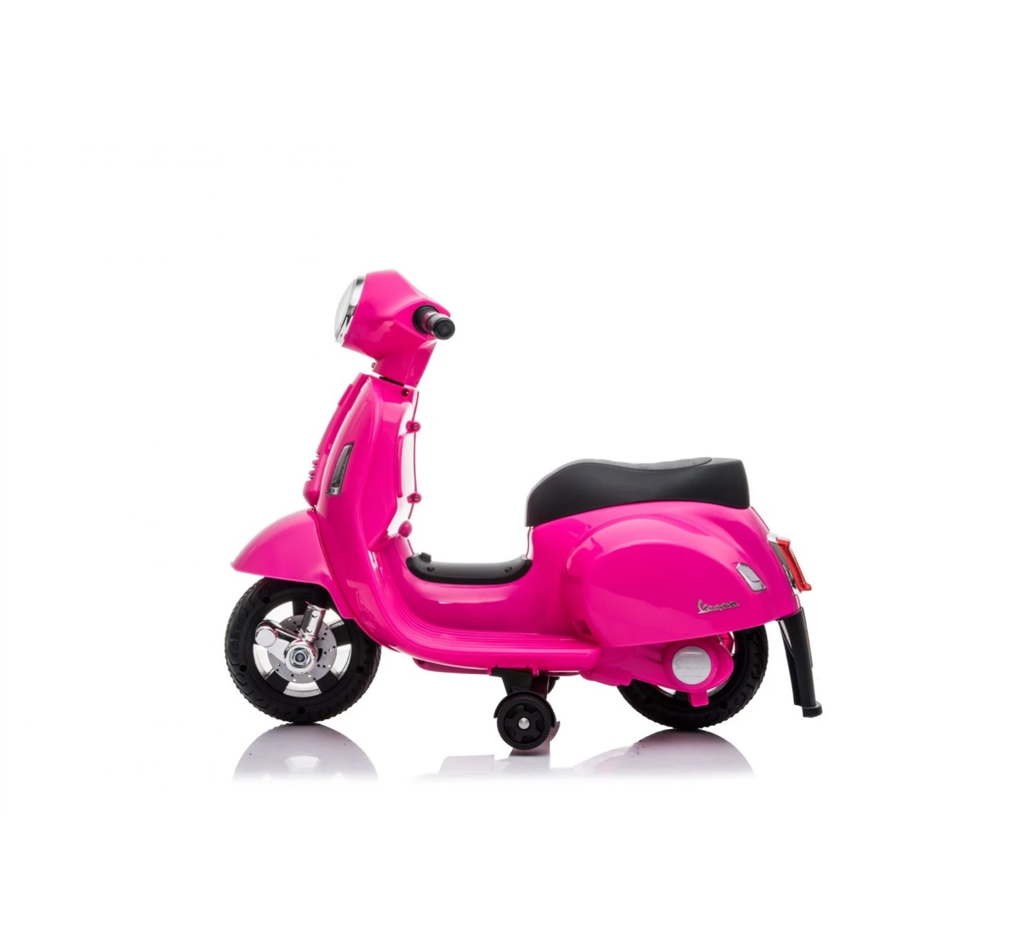 Loopauto Vespa Scooter Elektrisch - Roze 5 Loopauto Vespa Scooter Elektrisch - Roze - Image 3