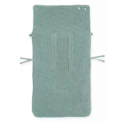 Jollein Voetenzak 0+ River Knit - Ash Green -Kinder Plez Verkoopwinkel jollein voetenzak 0 river knit ash green 2