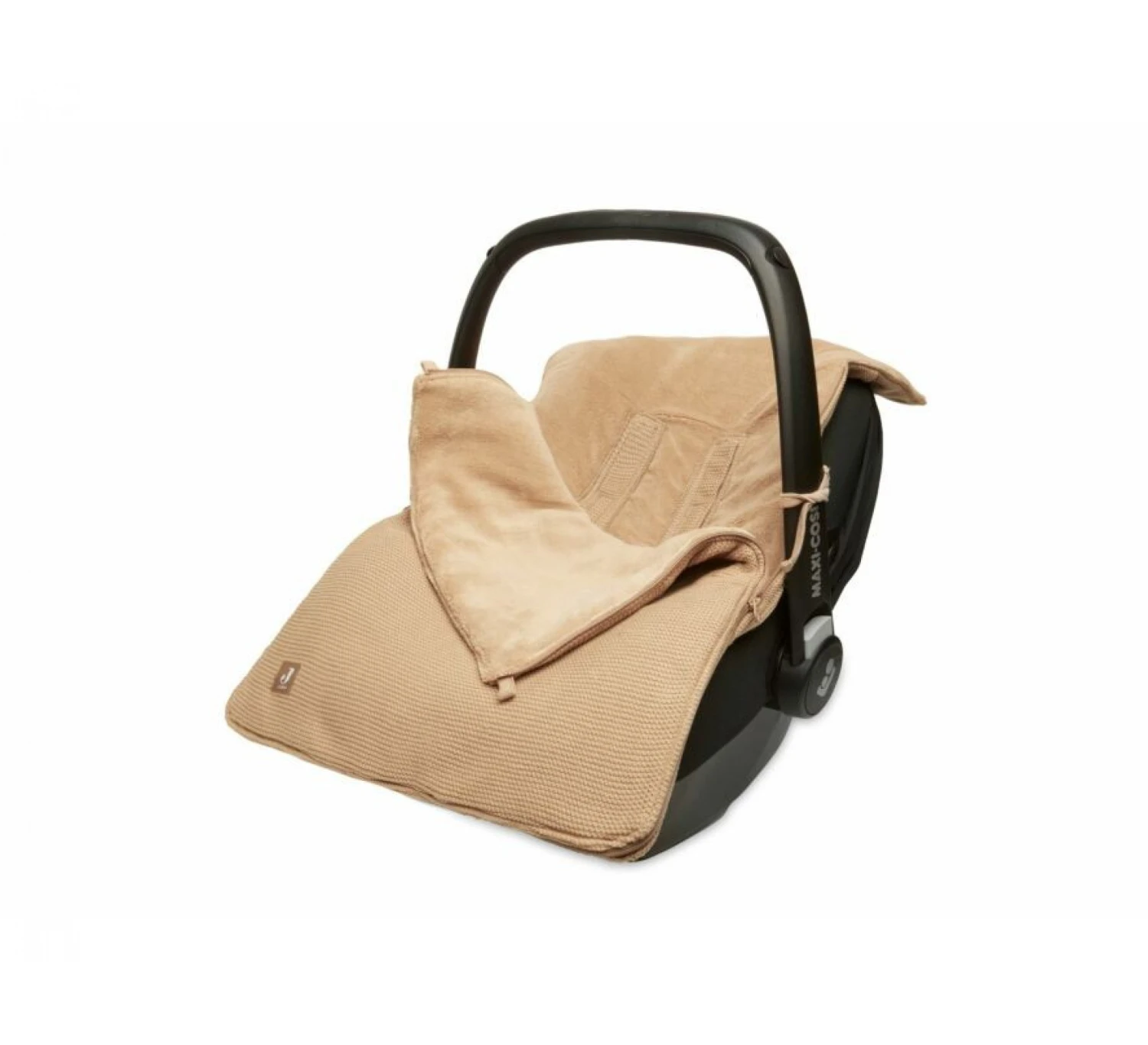 Jollein Voetenzak Groep 0+ Basic Knit - Biscuit 3 Jollein Voetenzak Groep 0+ Basic Knit - Biscuit