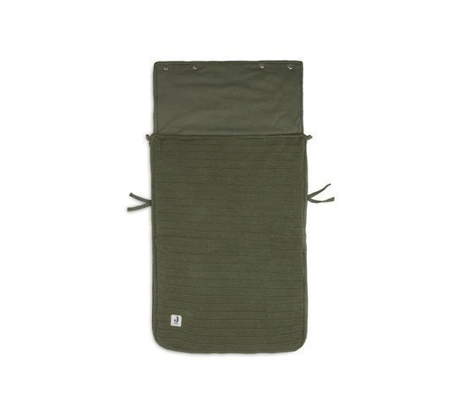 Jollein Voetenzak Groep 0+ Pure Knit - Leaf Green 4 Jollein Voetenzak Groep 0+ Pure Knit - Leaf Green - Image 2