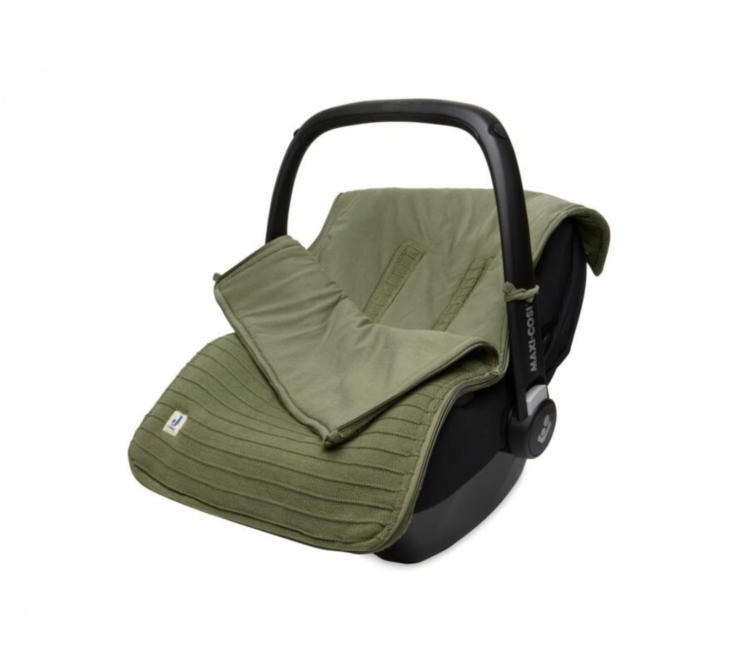 Jollein Voetenzak Groep 0+ Pure Knit - Leaf Green 3 Jollein Voetenzak Groep 0+ Pure Knit - Leaf Green