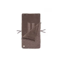 Jollein Voetenzak Groep 0+ Spring Knit - Chestnut -Kinder Plez Verkoopwinkel jollein voetenzak groep 0 spring knit chestnut 2