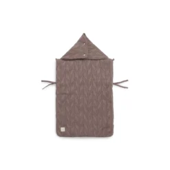 Jollein Voetenzak Groep 0+ Spring Knit - Chestnut -Kinder Plez Verkoopwinkel jollein voetenzak groep 0 spring knit chestnut 3
