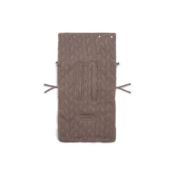 Jollein Voetenzak Groep 0+ Spring Knit - Chestnut -Kinder Plez Verkoopwinkel jollein voetenzak groep 0 spring knit chestnut 4