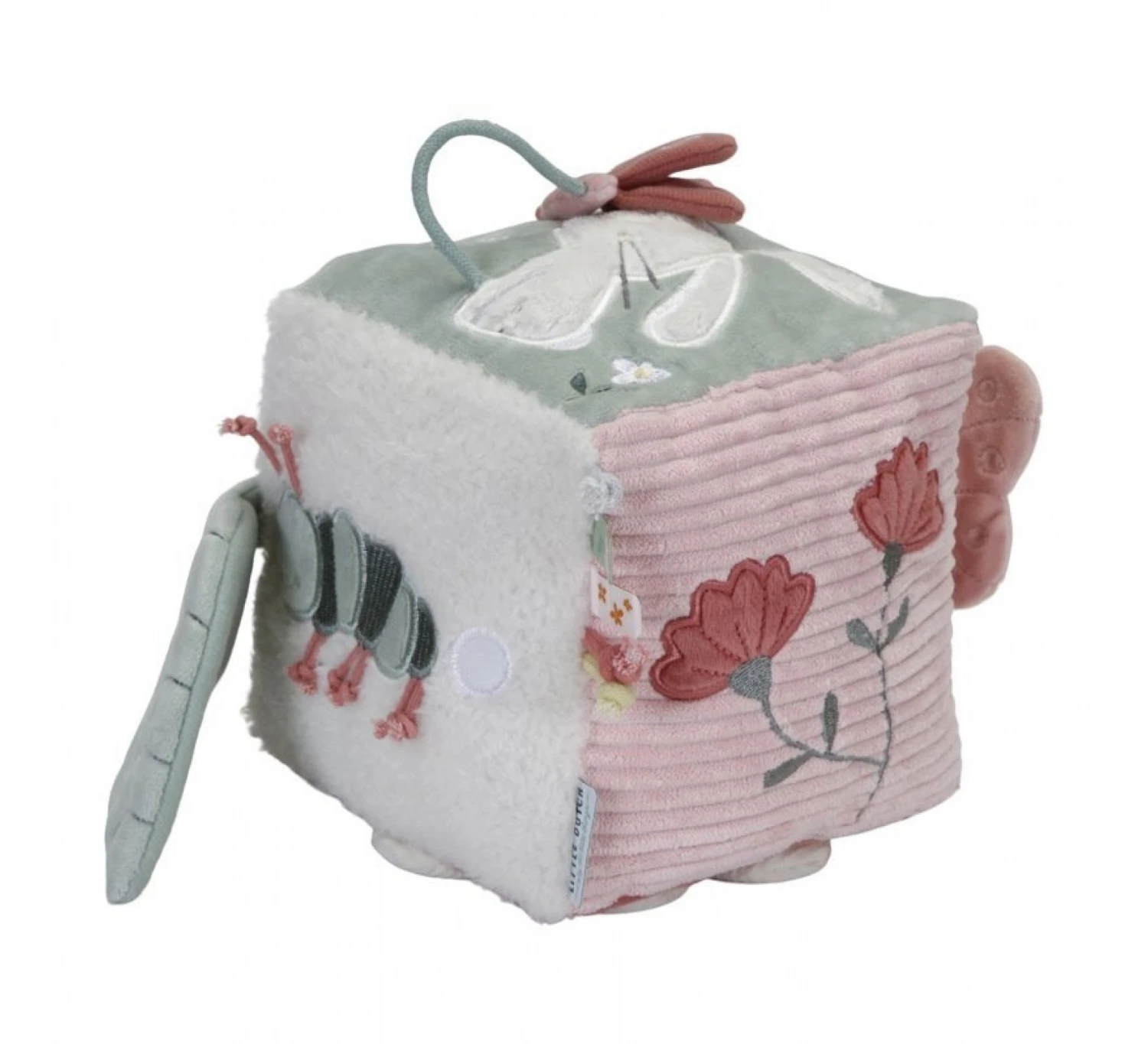 Little Dutch Activiteitenkubus Soft Flowers & Butterflies 4 Little Dutch Activiteitenkubus Soft Flowers & Butterflies - Image 2
