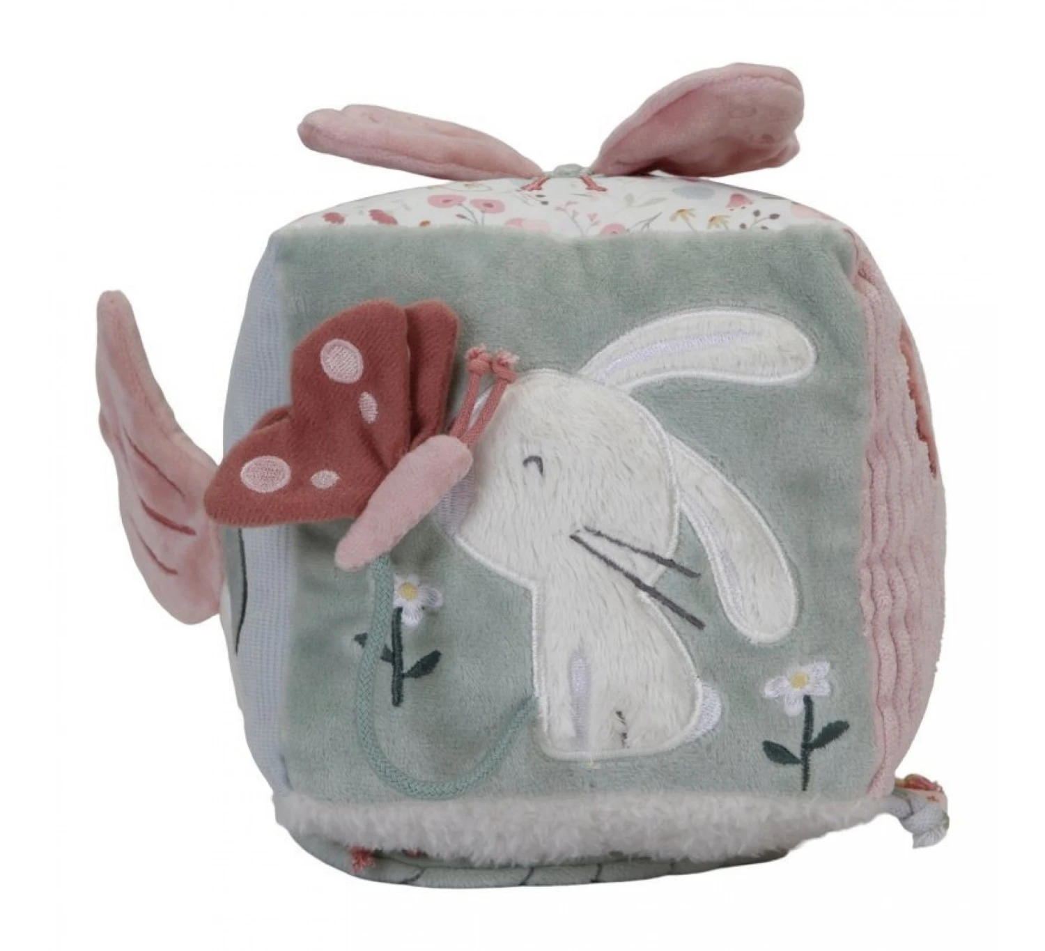 Little Dutch Activiteitenkubus Soft Flowers & Butterflies 5 Little Dutch Activiteitenkubus Soft Flowers & Butterflies - Image 3