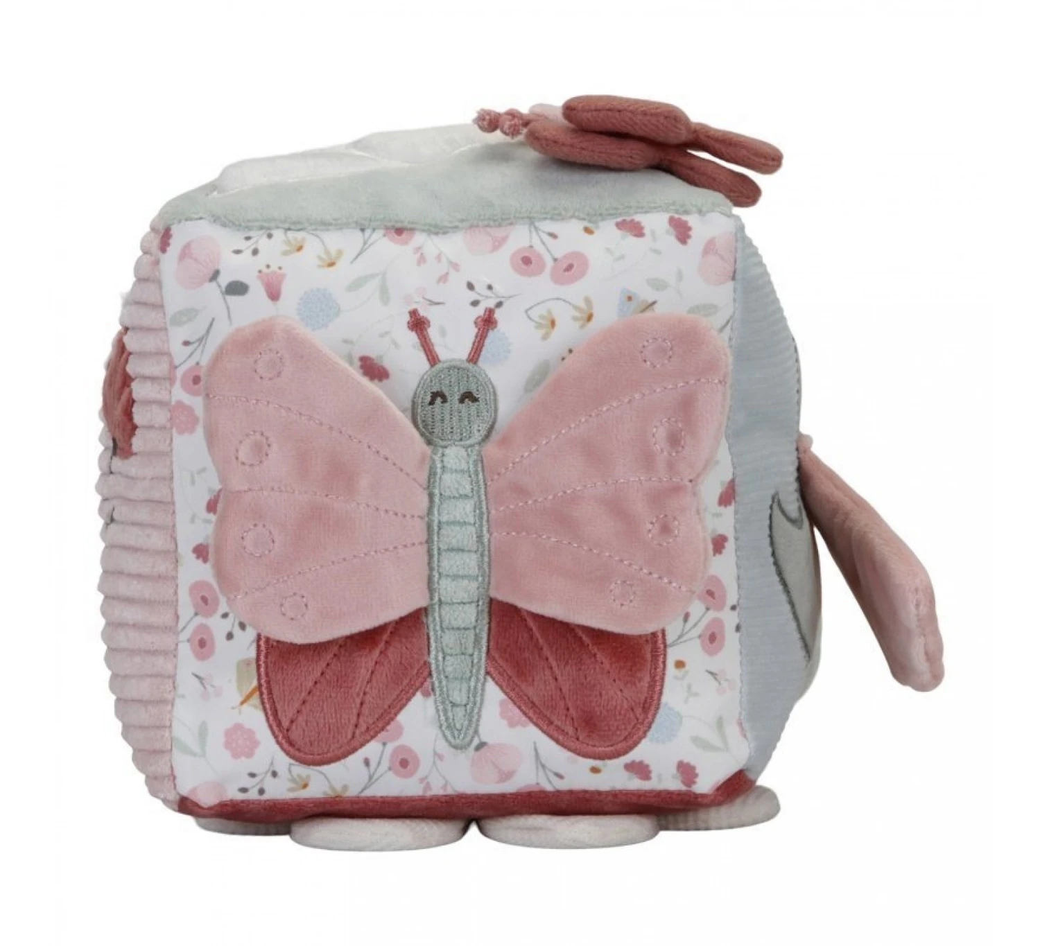 Little Dutch Activiteitenkubus Soft Flowers & Butterflies 6 Little Dutch Activiteitenkubus Soft Flowers & Butterflies - Image 4