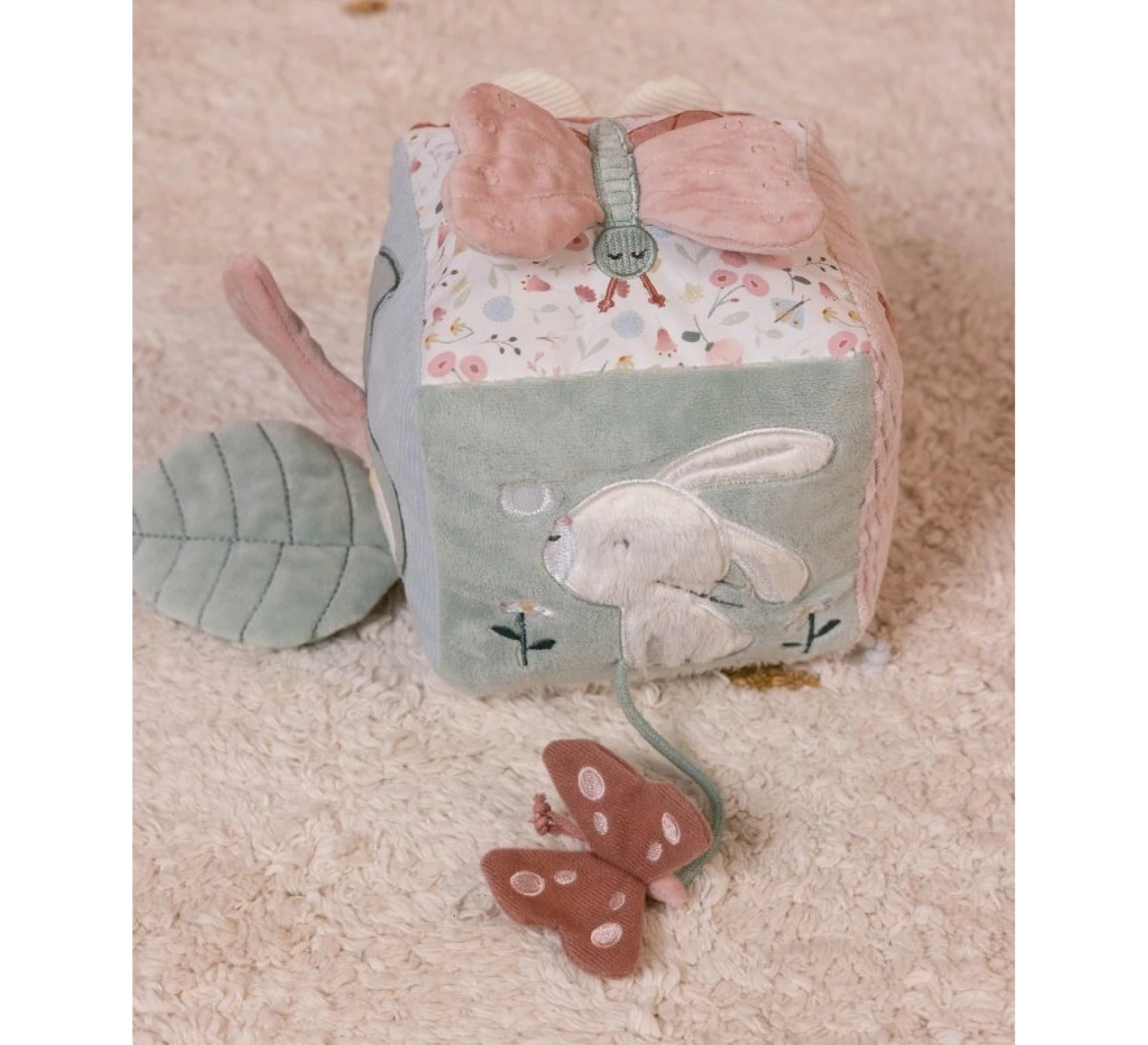 Little Dutch Activiteitenkubus Soft Flowers & Butterflies 9 Little Dutch Activiteitenkubus Soft Flowers & Butterflies - Image 7