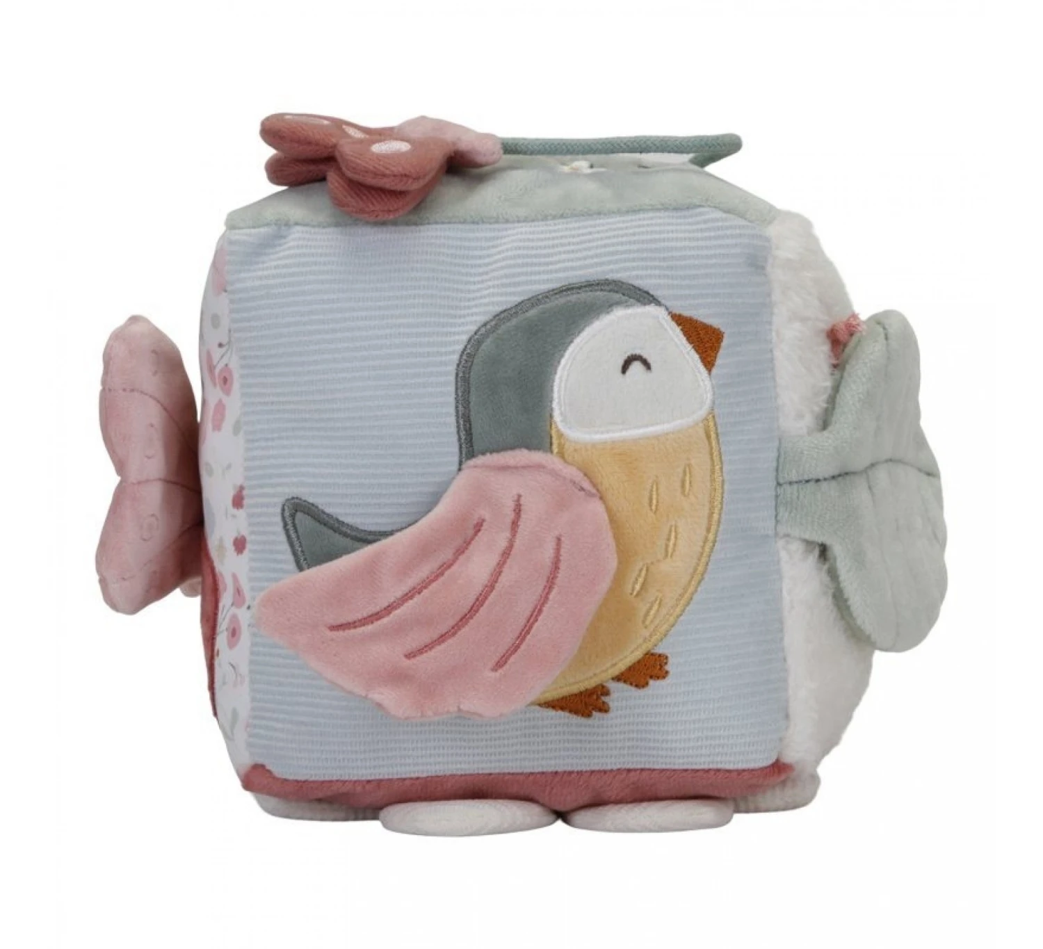 Little Dutch Activiteitenkubus Soft Flowers & Butterflies 3 Little Dutch Activiteitenkubus Soft Flowers & Butterflies