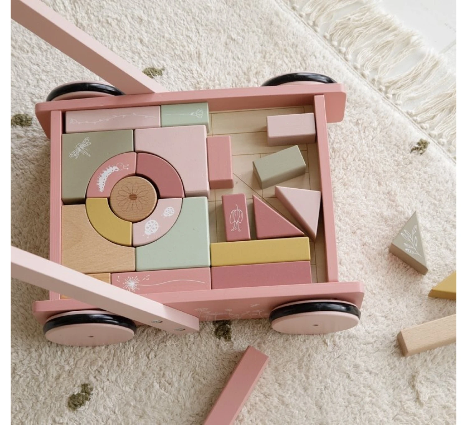 Little Dutch Blokkenkar Wild Flowers 6 Little Dutch Blokkenkar Wild Flowers - Image 4