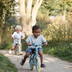 Little Dutch Loopfiets - Mat Blue -Kinder Plez Verkoopwinkel little dutch loopfiets mat blue 5