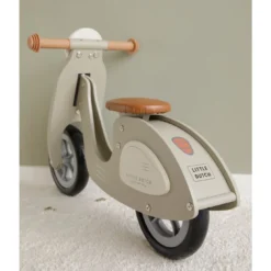 Little Dutch Loopscooter - Olive -Kinder Plez Verkoopwinkel little dutch loopscooter olive 4