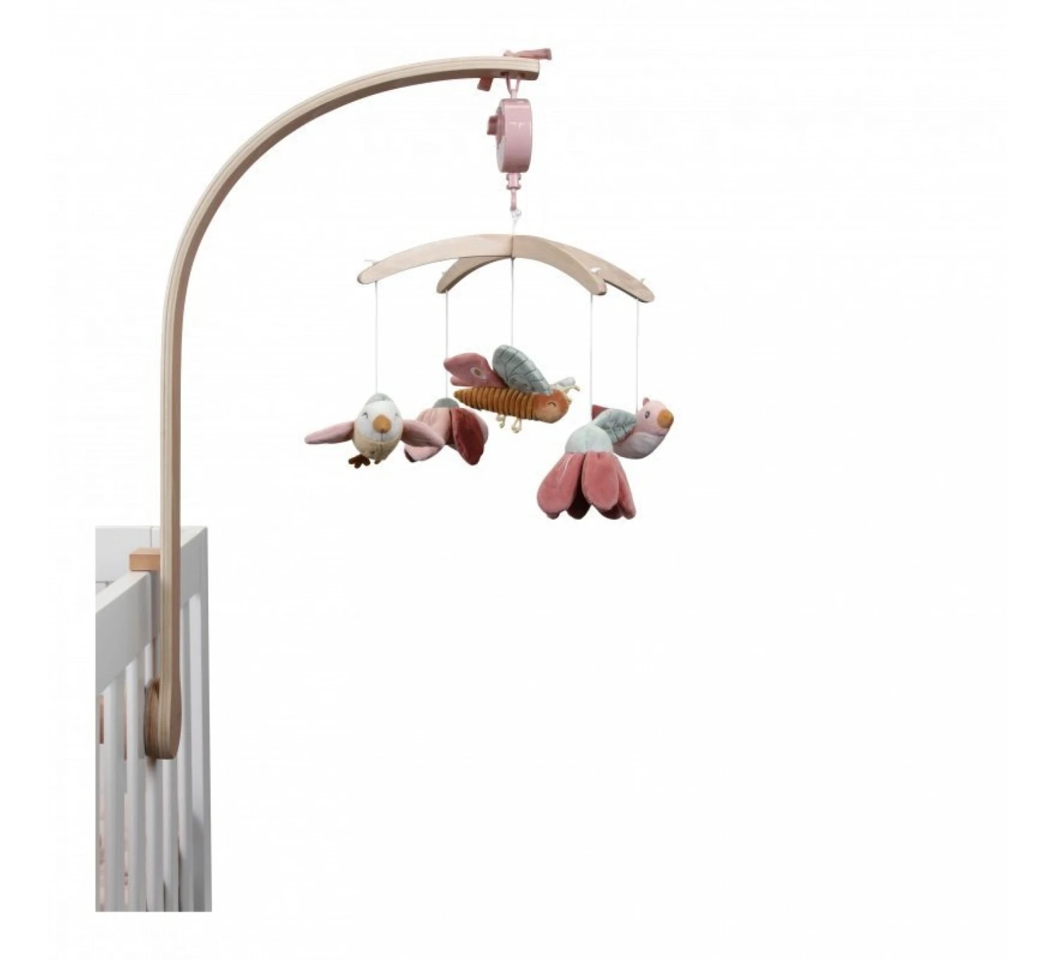 Little Dutch Muziekmobiel Flowers & Butterflies 4 Little Dutch Muziekmobiel Flowers & Butterflies - Image 2