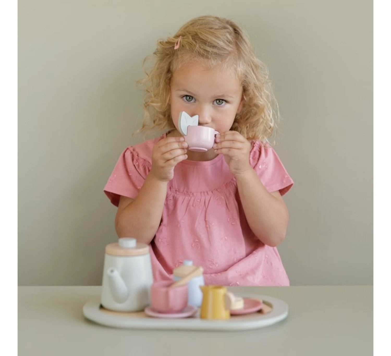 Little Dutch Theeservies Hout 4 Little Dutch Theeservies Hout - Image 2