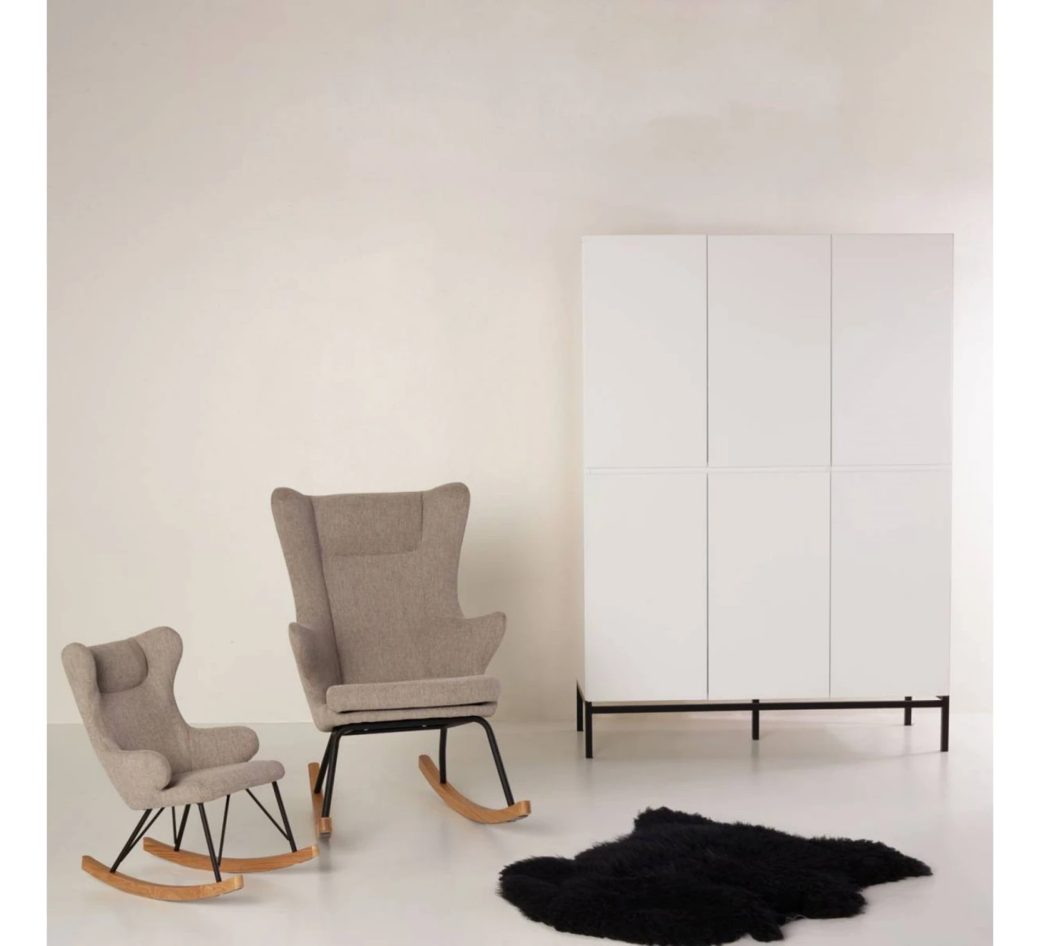 Rocking Kids Chair De Luxe - Latte 5 Rocking Kids Chair De Luxe - Latte - Image 3