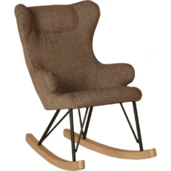 Rocking Kids Chair De Luxe - Latte