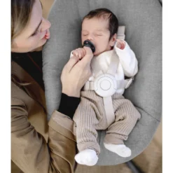 Stokke Nomi® Newborn Set - White/Grey Blue -Kinder Plez Verkoopwinkel stokkeAR nomiAR newborn set white grey blue 5