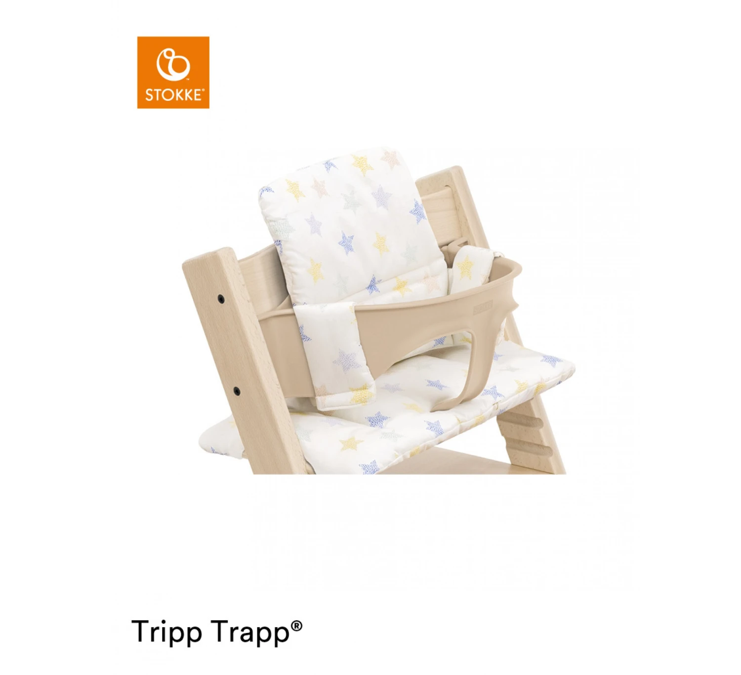 Stokke Tripp Trapp® Classic Kussen - Stars Multi 6 Stokke Tripp Trapp® Classic Kussen - Stars Multi - Image 4