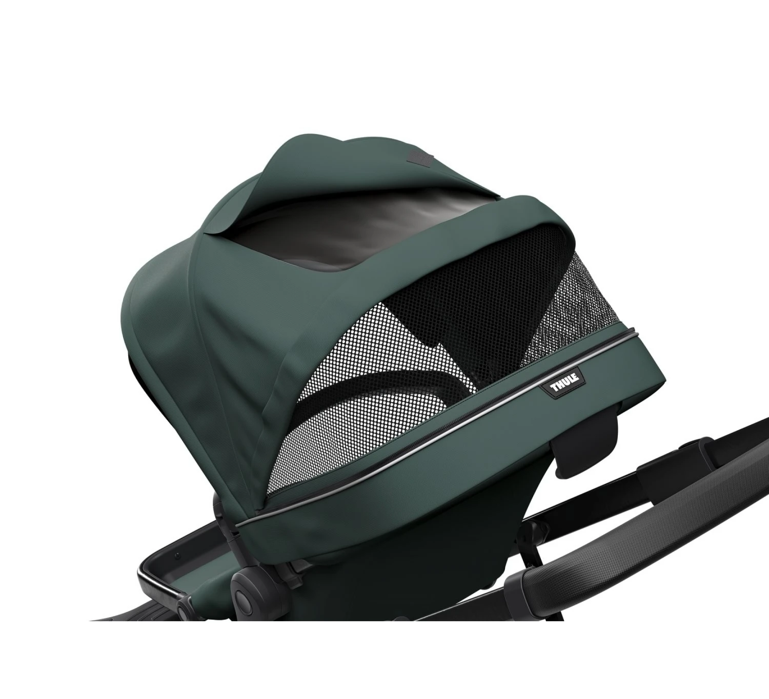 Thule Sleek Kinderwagen - Mallard Green On Black 8 Thule Sleek Kinderwagen - Mallard Green On Black - Image 6