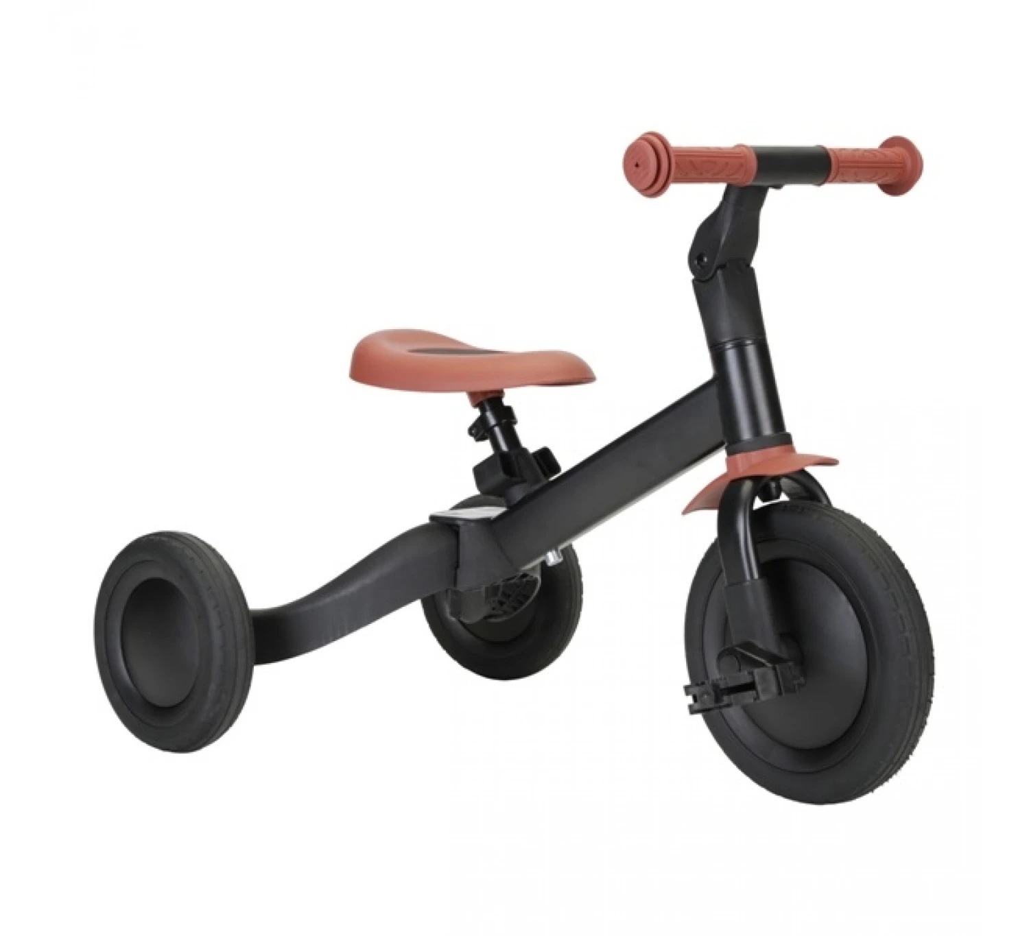 4-in-1 Driewieler Kaya - Zwart 5 4-in-1 Driewieler Kaya - Zwart - Image 3