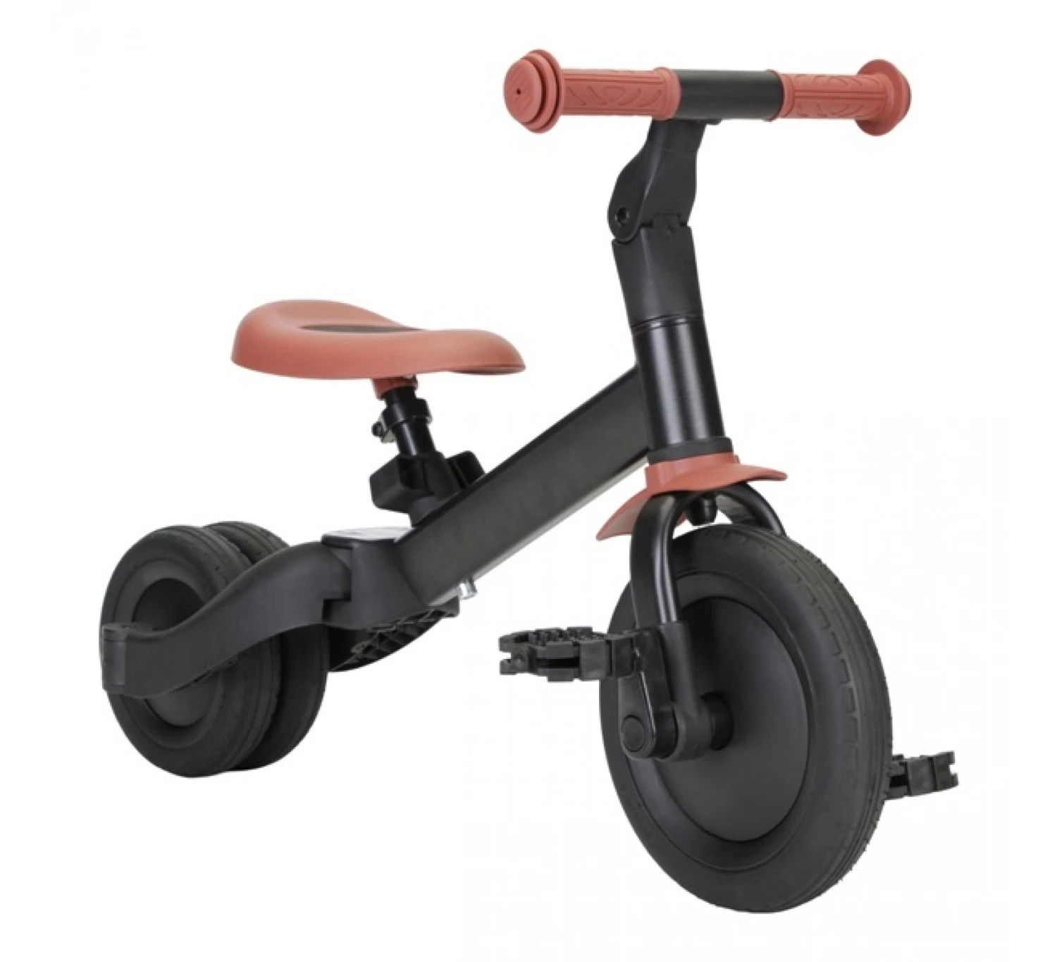 4-in-1 Driewieler Kaya - Zwart 7 4-in-1 Driewieler Kaya - Zwart - Image 5